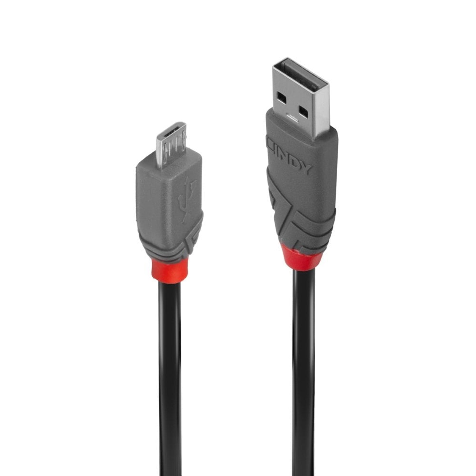 Lindy 0.2m USB 2.0 Type A to Micro-B Cable - Gold Plated Lindy 0.2m USB 2.0 Type A to Micro-B Cable - Gold Plated